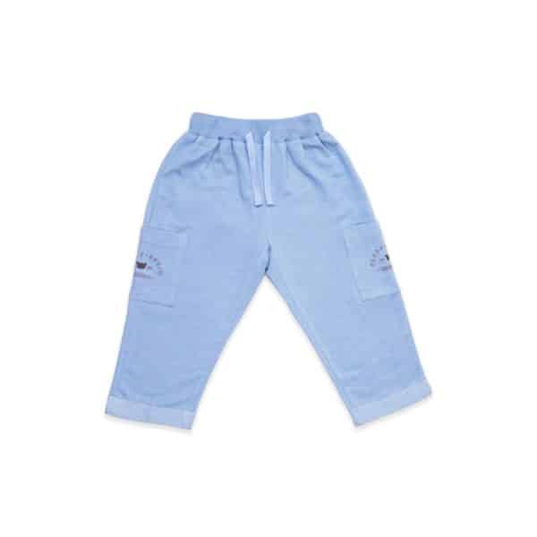 Celana Panjang Cargo - Baby Blue