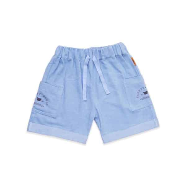 Celana Pendek Cargo - Baby Blue